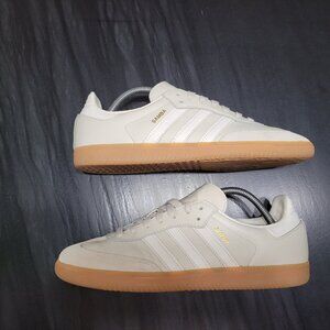 Adidas Samba OG Originals Aluminum/White Gum Sole Women's Size 10.5 IE7013